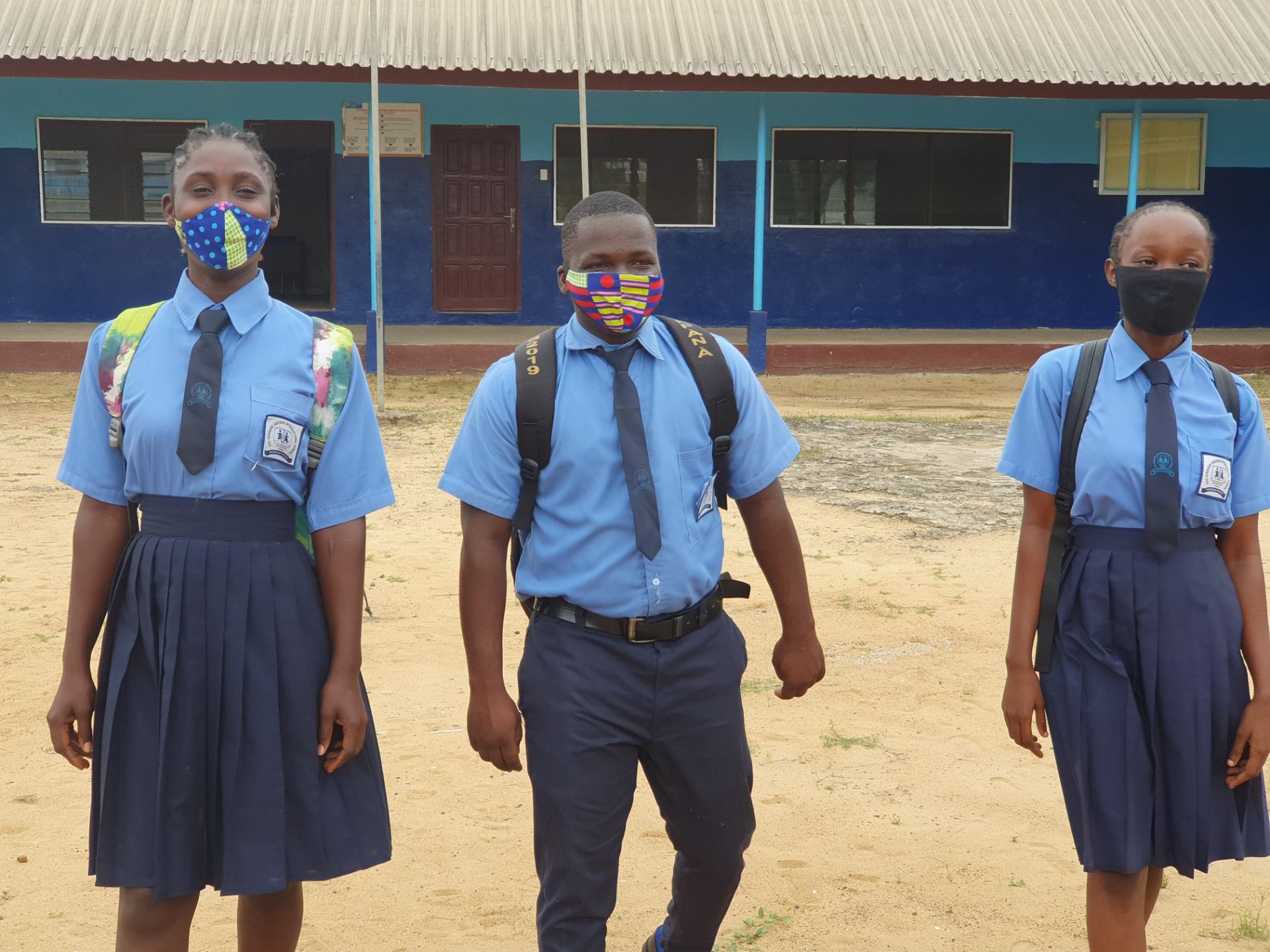 As 12th Graders return to school after 4 months of school closure due to Coronavirus, SOS Children’s Villages Liberia tightens COVID-19 preventive measures