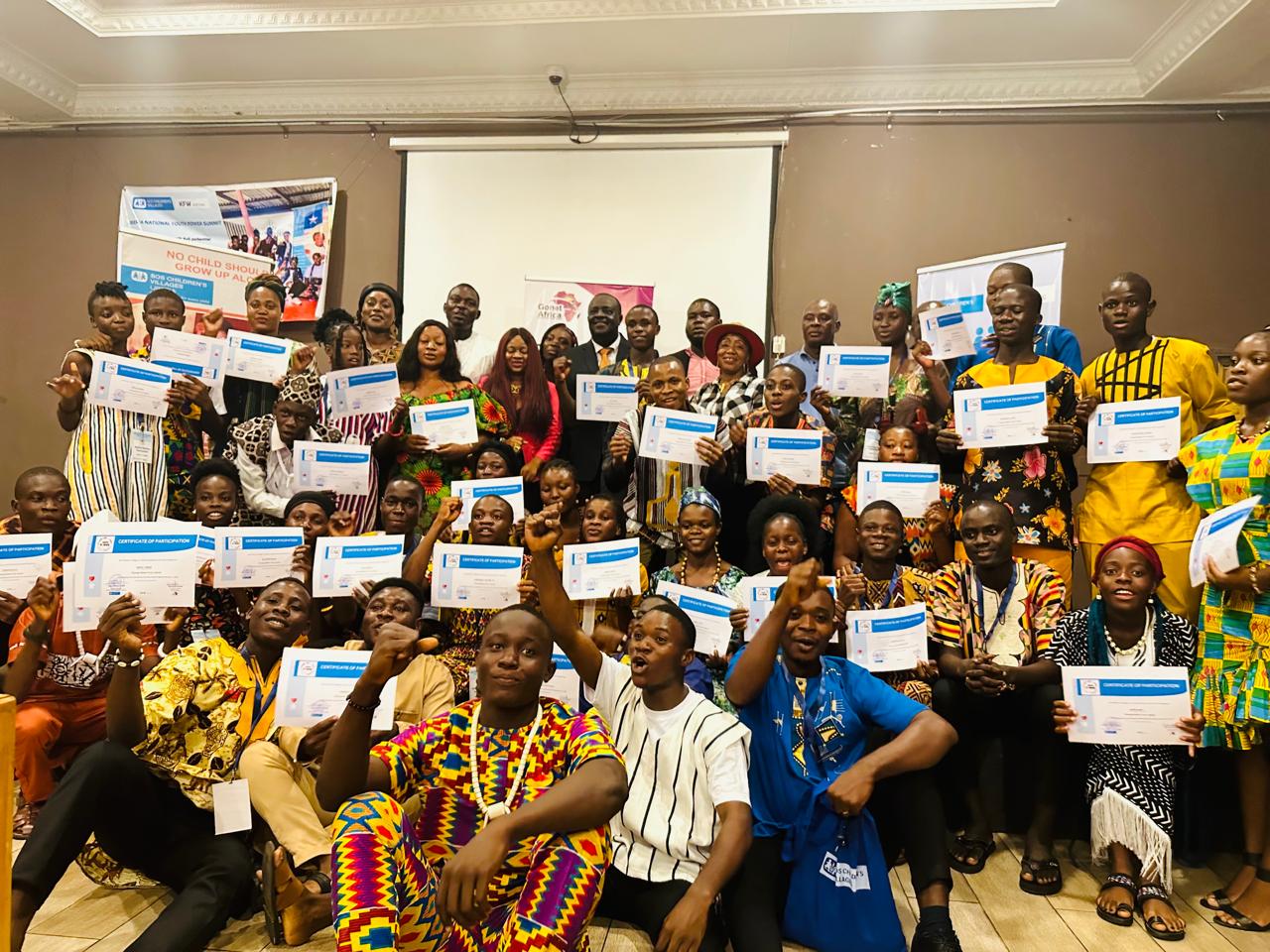 Youth Leading the Way: SOS Children’s Villages and KfW Stiftung sponsored National Youth Power Summit in Liberia strengthen Change Makers for Progress